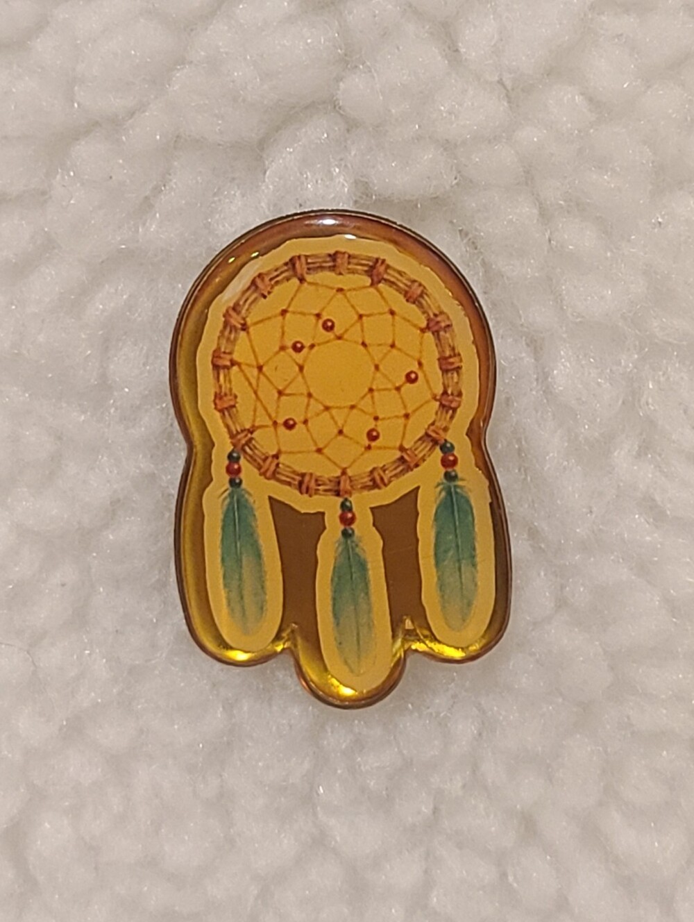 Vintage Dreamcatcher Brooch Pin